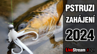 VIDEO: Pstruhové zahájení 2024 - úlovky, taktika, vybavení... | Přívlač Live #121