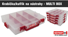 Krabička/kufrík na nástrahy - MULTI BOX