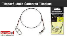 Titánové lanko Cormoran Titanium - 2 ks