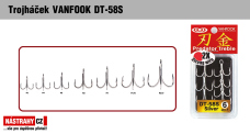 Trojháčik VANFOOK DT-58S