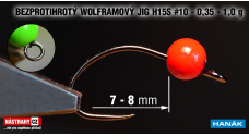 Wolfrám BL jig H15S #10 - 8 mm