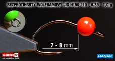 Wolfrám BL jig H15S #10 - 8 mm