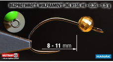 Wolfrám BL jig H15S #8 - 11 mm