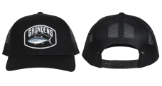 Šiltovka GRUNDÉNS Bluefin Trucker - Solid Black