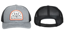 Šiltovka GRUNDÉNS Poseidon Trucker - Heather Grey/Black