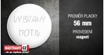 průměr 56 mm - magnet +0,60 €