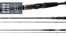 Baitcastový prút Daiwa Tatula XT Baitcast