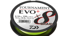 DAIWA splietaná šnúra TOURNAMENT X8 EVO+ 135 m