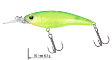 Wobler DAIWA Steez Shad 60SP-SR - 6 cm