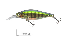 Wobler DAIWA Tournament Tightwave Shad - 7,5 cm